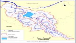 Carte des rivières appartenant au bassin versant du lac de Grandlieu