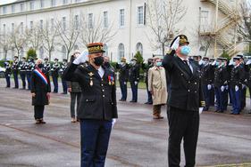 Cérémonie d'hommage aux héros de la Gendarmerie Nationale