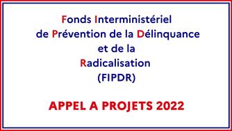 Lancement de l'Appel à Projets FIPDR 2022
