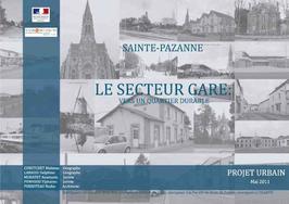 couverture du rapport : "Sainte-Pazanne - le secteur gare : vers un quartier durable"