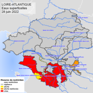 Allégement des restrictions sur le secteur réalimenté par La Loire sur le bassin des Côtiers Bretons