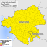 L'eau potable et le bassin de la Loire au seuil d'alerte